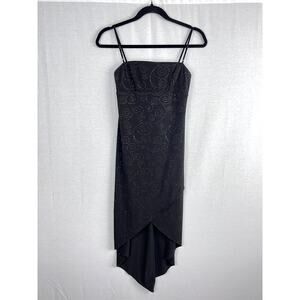 Vintage Y2K City Triangles Dress Babydoll Asymmetric Sparkle Fairy Going Out